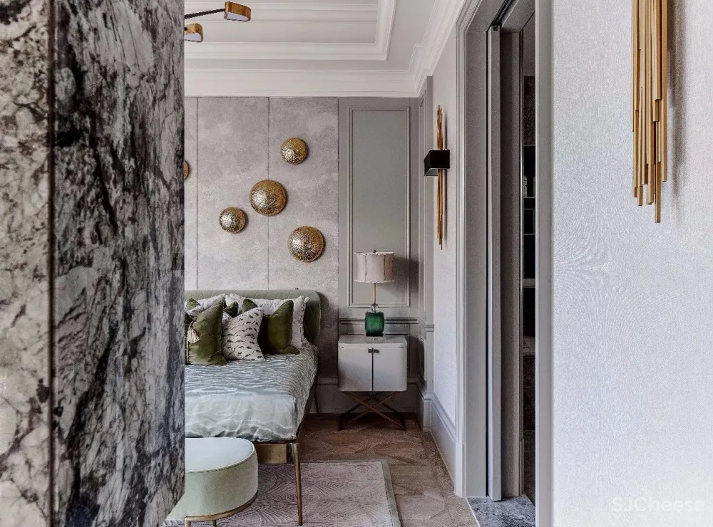 光与色彩的艺术样板房丨赋予设计以生命