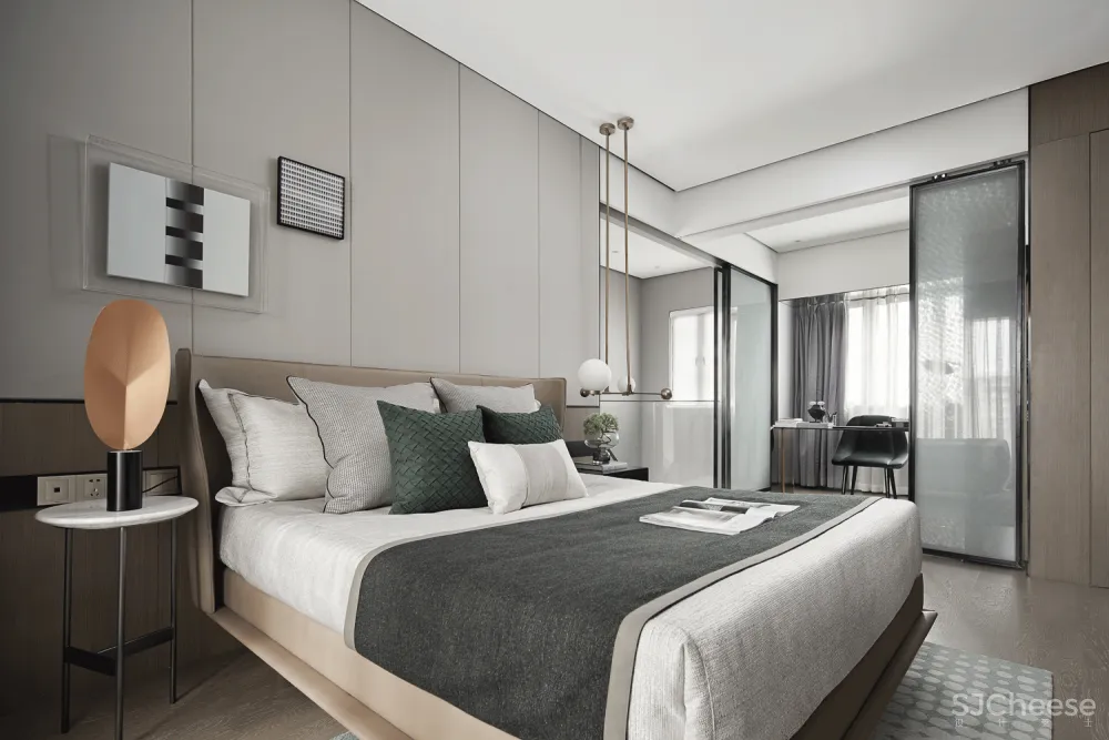 【HBA倾力新作】现代极简风复式样板房设计 ，将空间利用最大化，融入功能，简而不减！