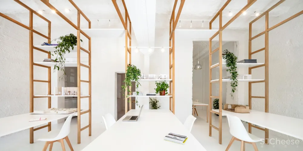 首发 | Roman Izquierdo Bouldstridge:清新明亮木格办公空间