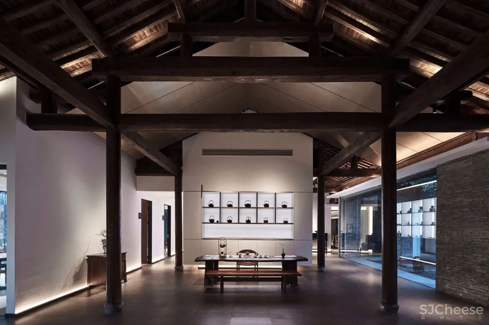 最新 | 杭州时上建筑空间设计:无界 · 西溪茶室