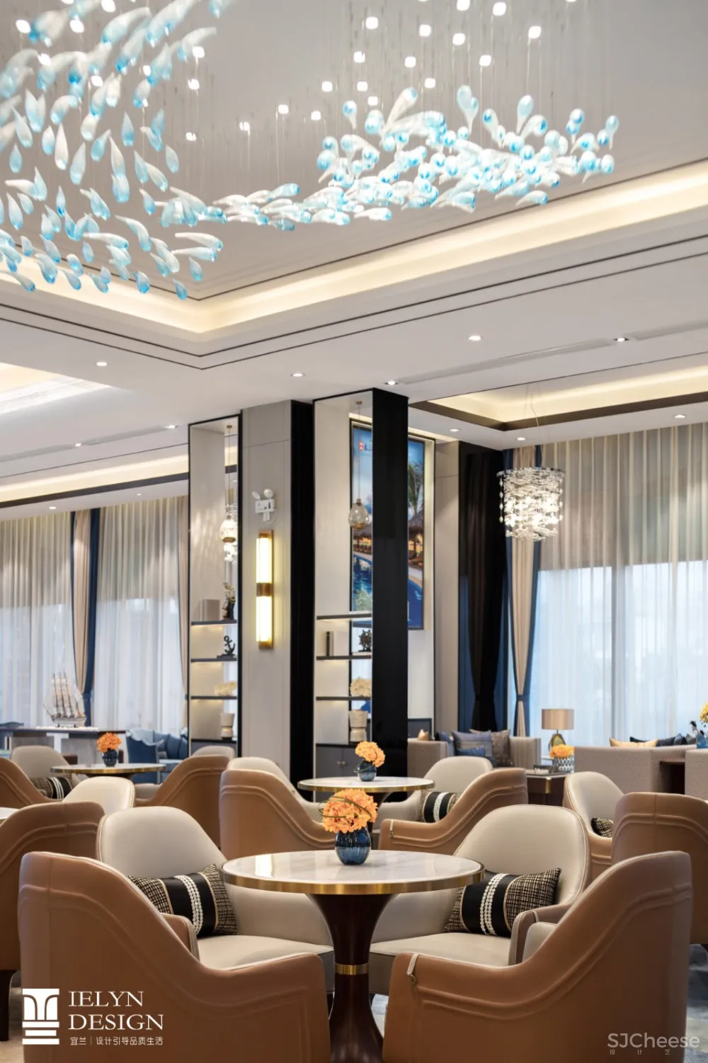 宜兰设计:北海春江海岸售楼部