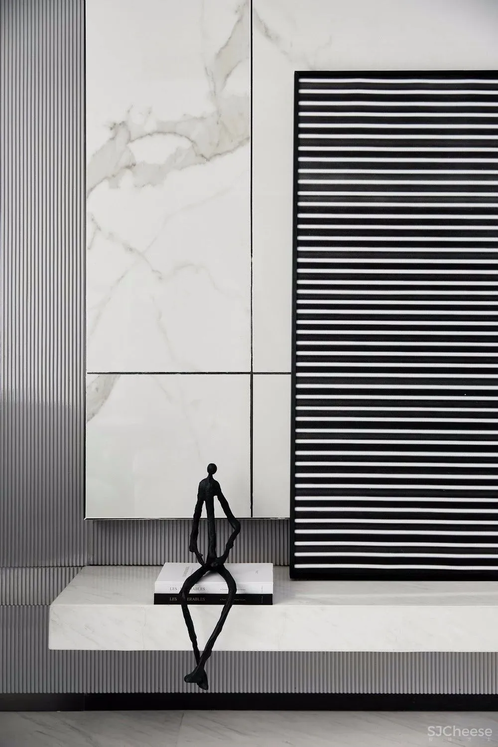 【HBA倾力新作】现代极简风复式样板房设计 ，将空间利用最大化，融入功能，简而不减！