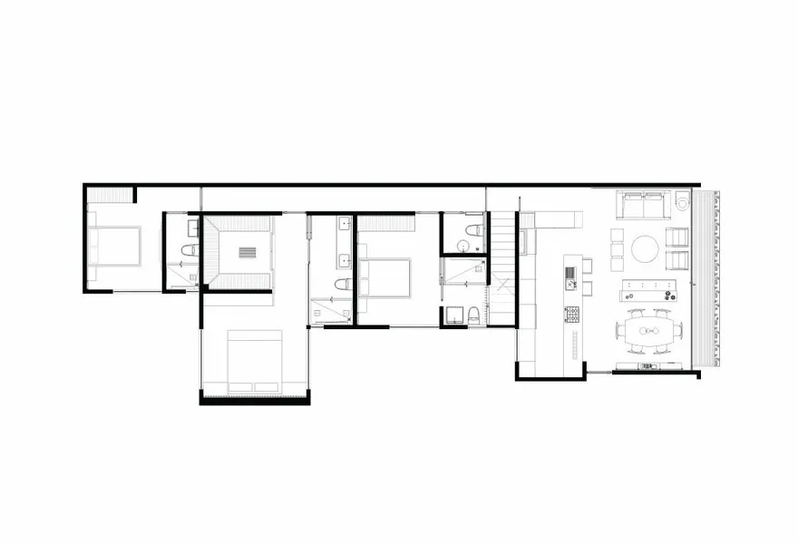 Penthouse in Magdalena, Mexico City / Taller David Dana