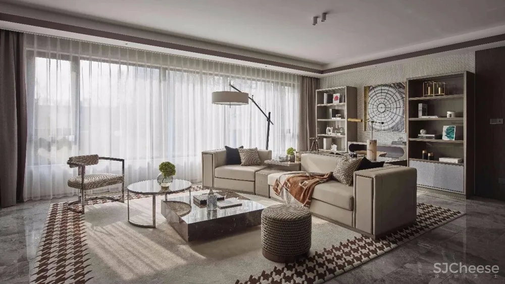 这才是轻奢精致样板间该有的样子