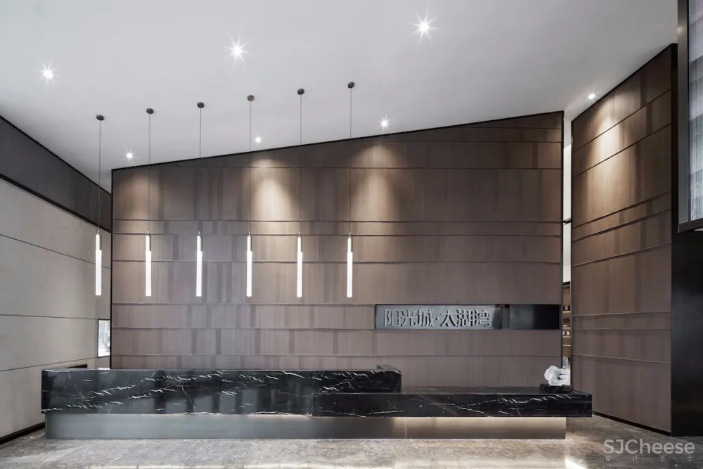 【璞辉设计新作】900㎡阳光城湖州太湖湾售楼处