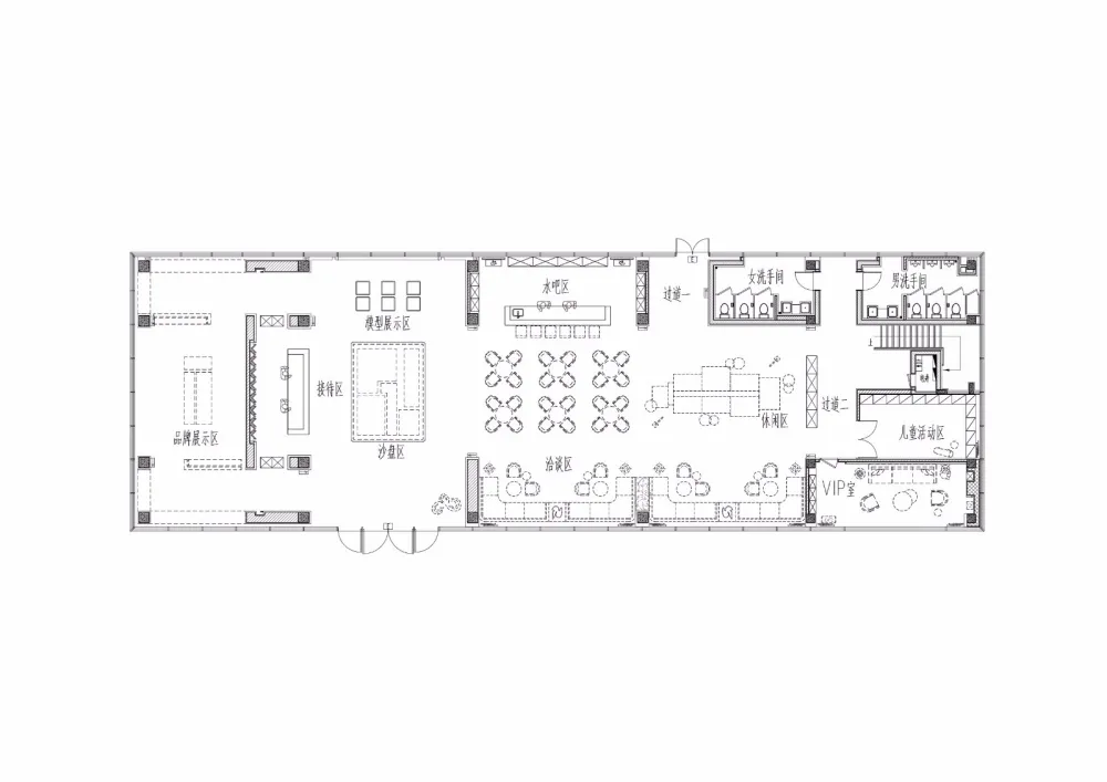 【SNP尚诺柏纳新作】523㎡珠海保利茉莉公园售楼中心设计