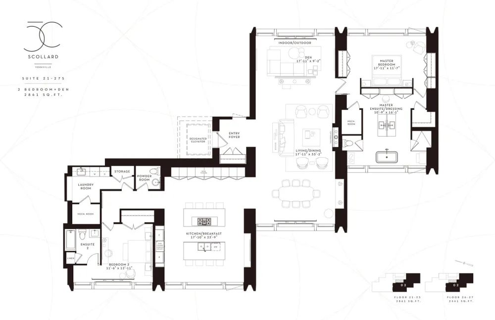 Studio Munge新作 | 50 Scollard,无与伦比的精致