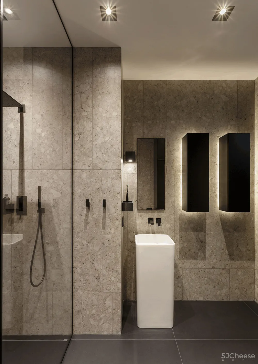 69㎡海滨公寓丨开放式 LDK 更有空间感