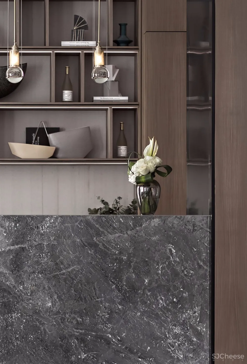 【DAS设计】380㎡东方韵味营销中心