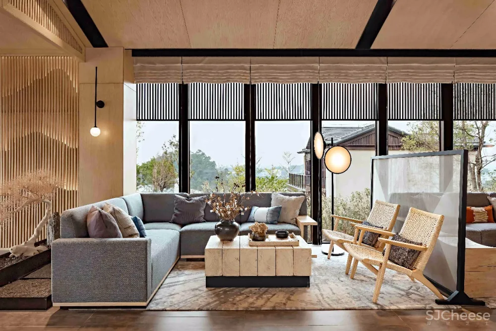 诗意田园艺术售楼处设计丨绝美无敌