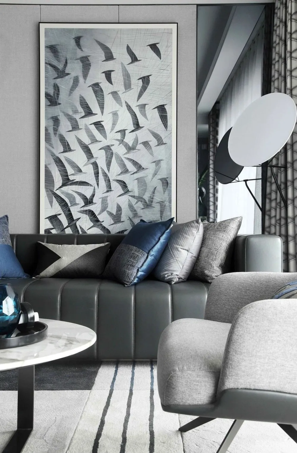 新作 | 200㎡ 顶级复式,绝佳质感打造高级范