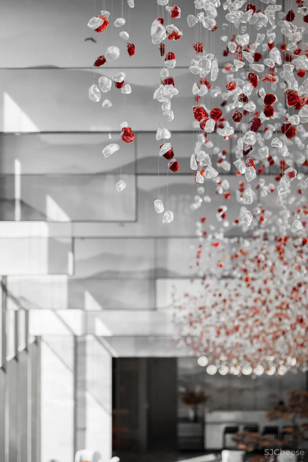 禾悉设计新作:光之韵律售楼中心丨设计脱胎于电影艺术的蒙太奇手法