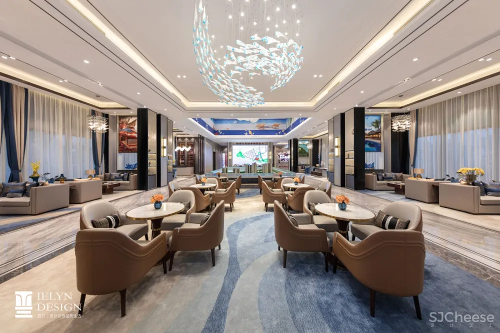 宜兰设计:北海春江海岸售楼部