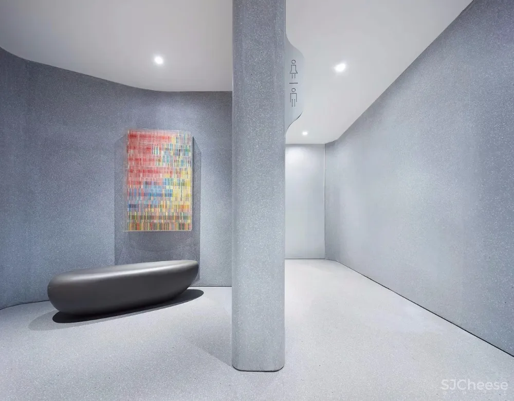 【于强设计&沃屋陈设】2600㎡“汽车主题“的售楼中心,酷爆了