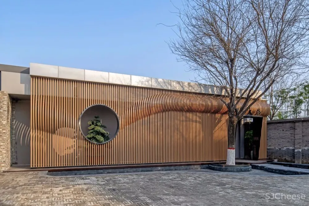 以‘’太极‘’为灵感来源的时尚与艺术兼具的文化创意地标