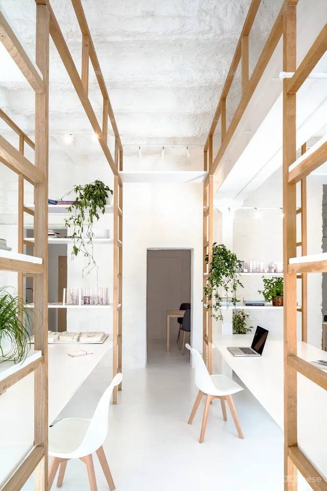 首发 | Roman Izquierdo Bouldstridge:清新明亮木格办公空间