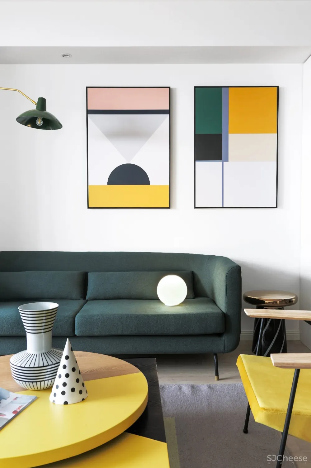 新作002 | 花砖图册,一个可以随时坐下看书的家