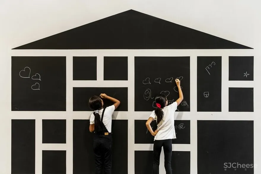 五彩斑斓的几何格子 | 以色列Hayarden School