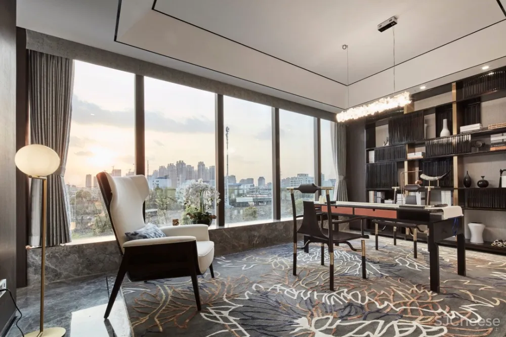 【BLG设计新作首发】现代中式的完美演绎丨每1㎡都雅致到骨子里