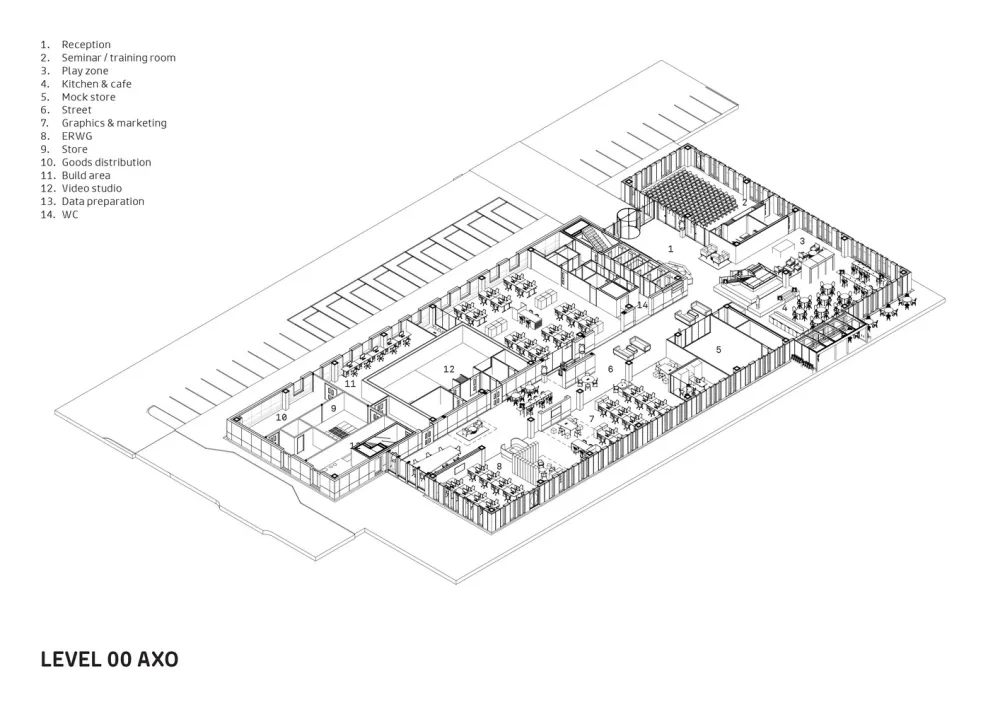 新作 | FaulknerBrowns Architects：蜂窝空间办公场所 Janet Nash House