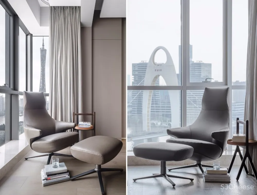 新作| 广州 500m² 大平层无敌江景奢宅，对望广州塔，超大空中泳池！