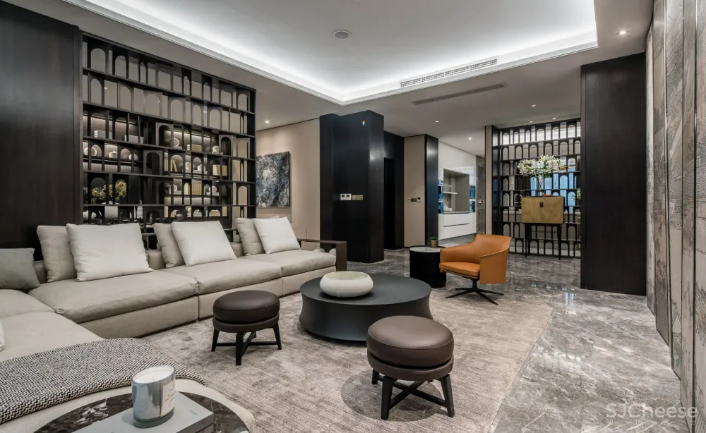 鲲誉设计丨水墨艺术中的东方美学 ·「國悦府」