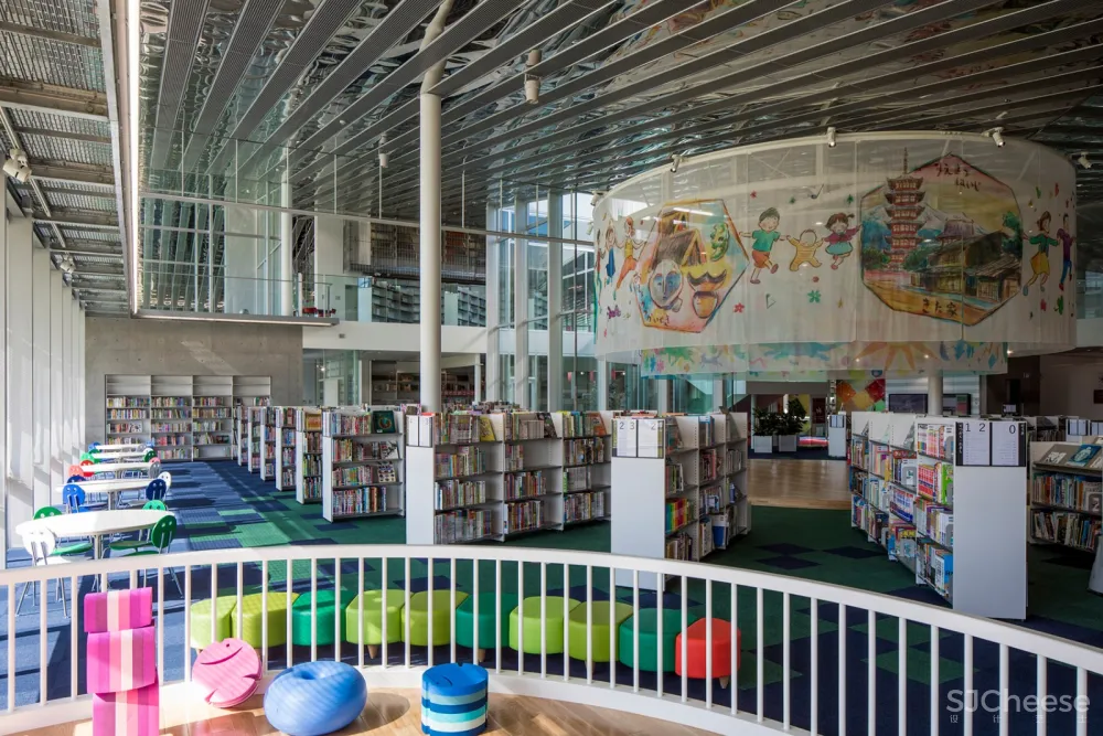 野野市市图书馆,日本 / 三上建筑事务所