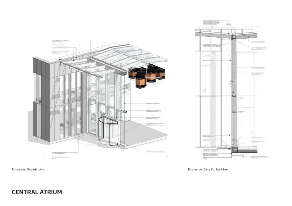 新作 | FaulknerBrowns Architects：蜂窝空间办公场所 Janet Nash House