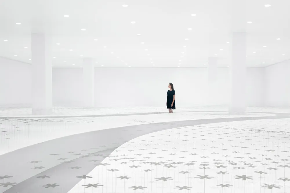 最新 | nendo：米兰 breeze of light装置