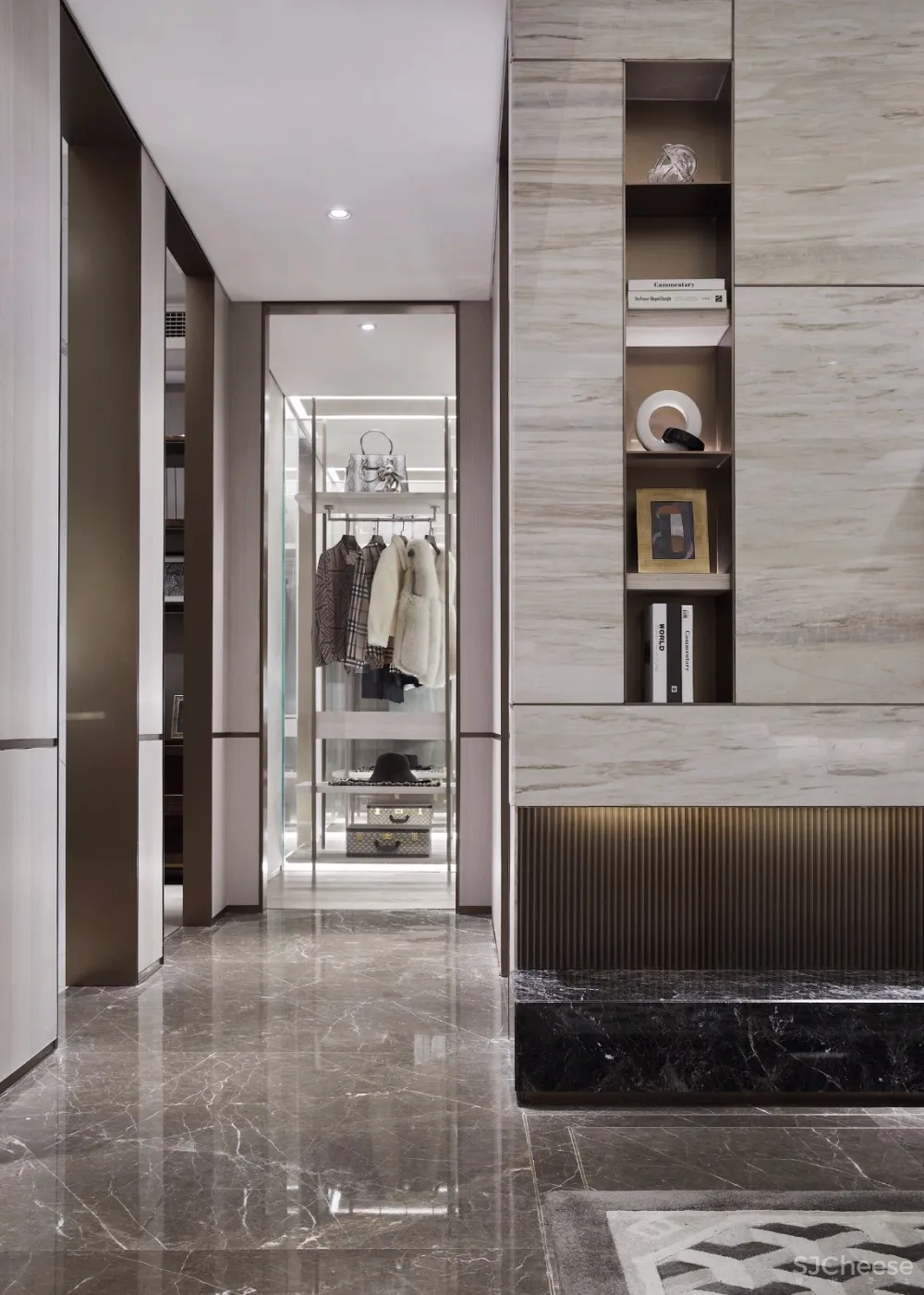 现代轻奢的港式风格样板间设计丨一种无法抗拒的魅力