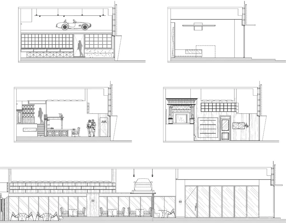 翠贝卡河西旗舰店,南京 / 南京市線状建筑设计研究室