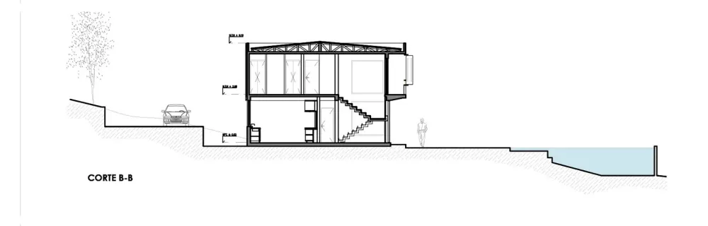 Biourban Arquitectos:橡木色住宅 H.D. House