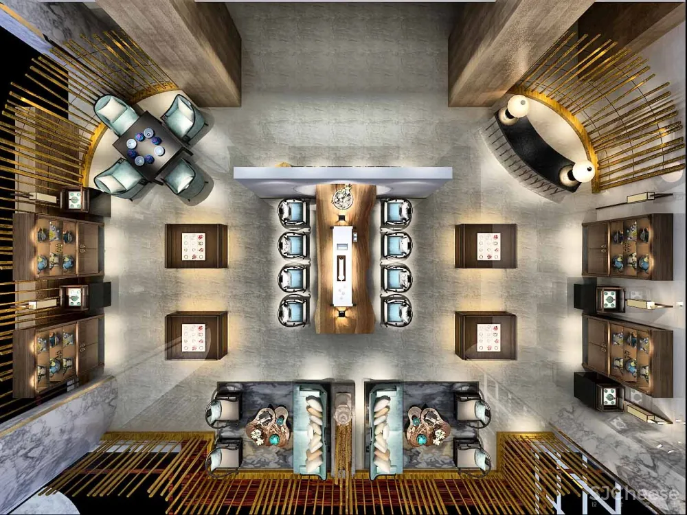 凯悦酒店大堂设计图