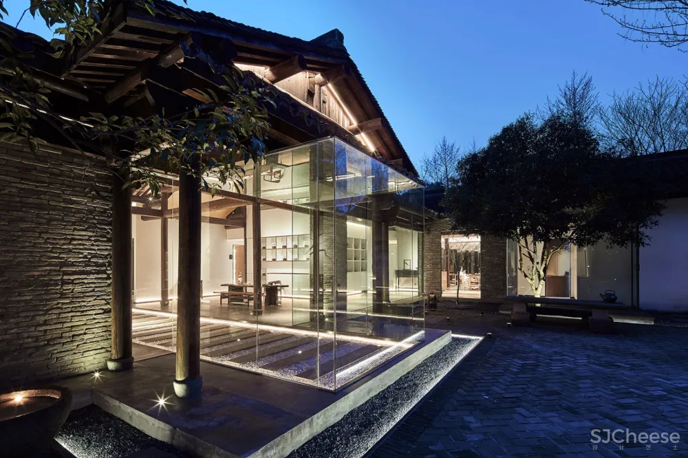 最新 | 杭州时上建筑空间设计:无界 · 西溪茶室