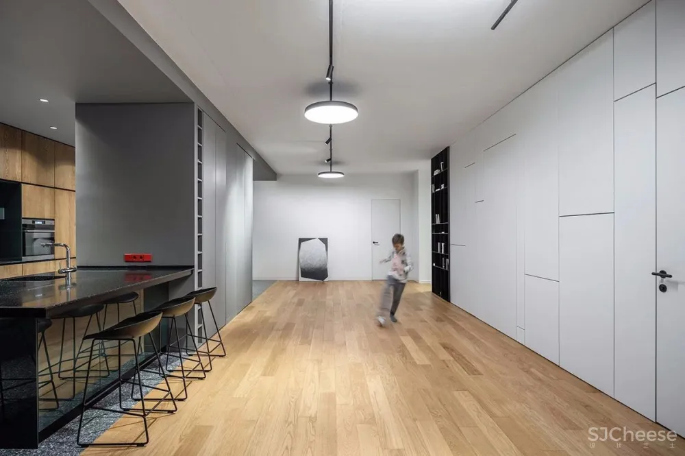 合二为一,260平米,一家五口的极致乐园