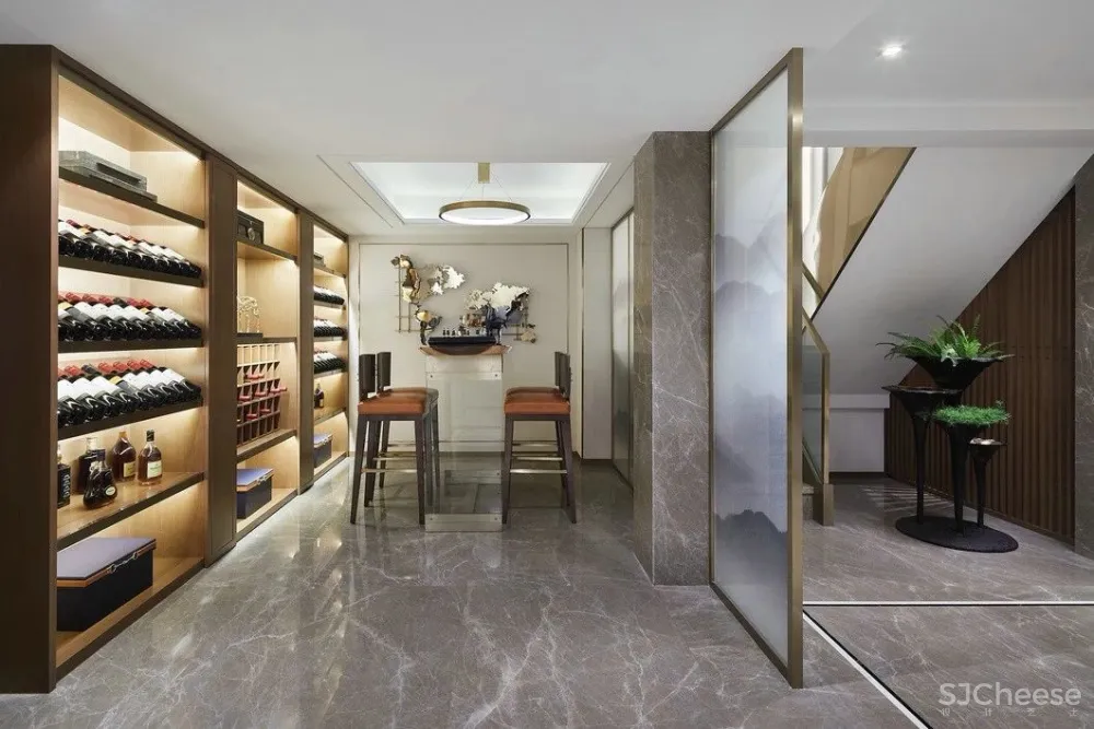 273㎡现代东方美学院墅丨为生活注入一丝宁静与灵韵