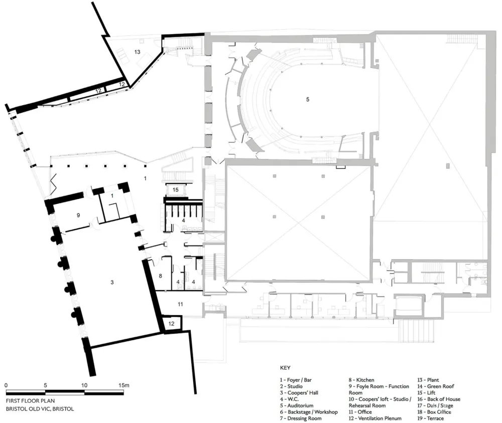布里斯托尔老维克剧院，英国 / Haworth Tompkins