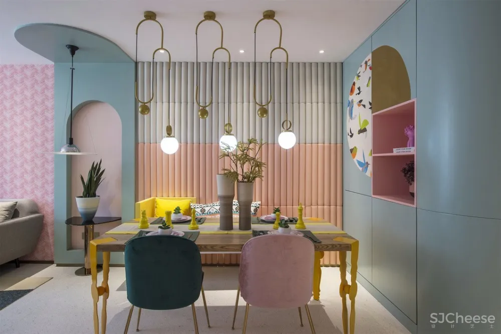 新作| 95㎡甜蜜梦幻色，分分钟撩动你的少女心