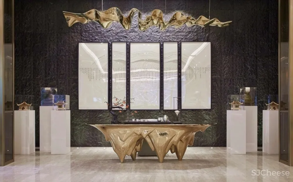 新亚洲东方美学售楼中心设计方案丨演绎空间的意境之美