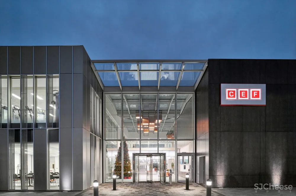 新作 | FaulknerBrowns Architects：蜂窝空间办公场所 Janet Nash House