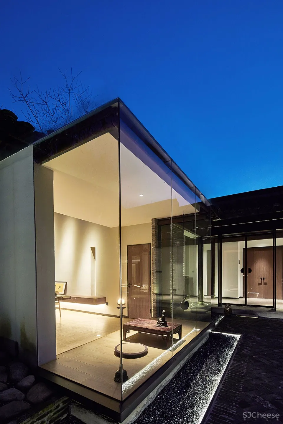 最新 | 杭州时上建筑空间设计:无界 · 西溪茶室