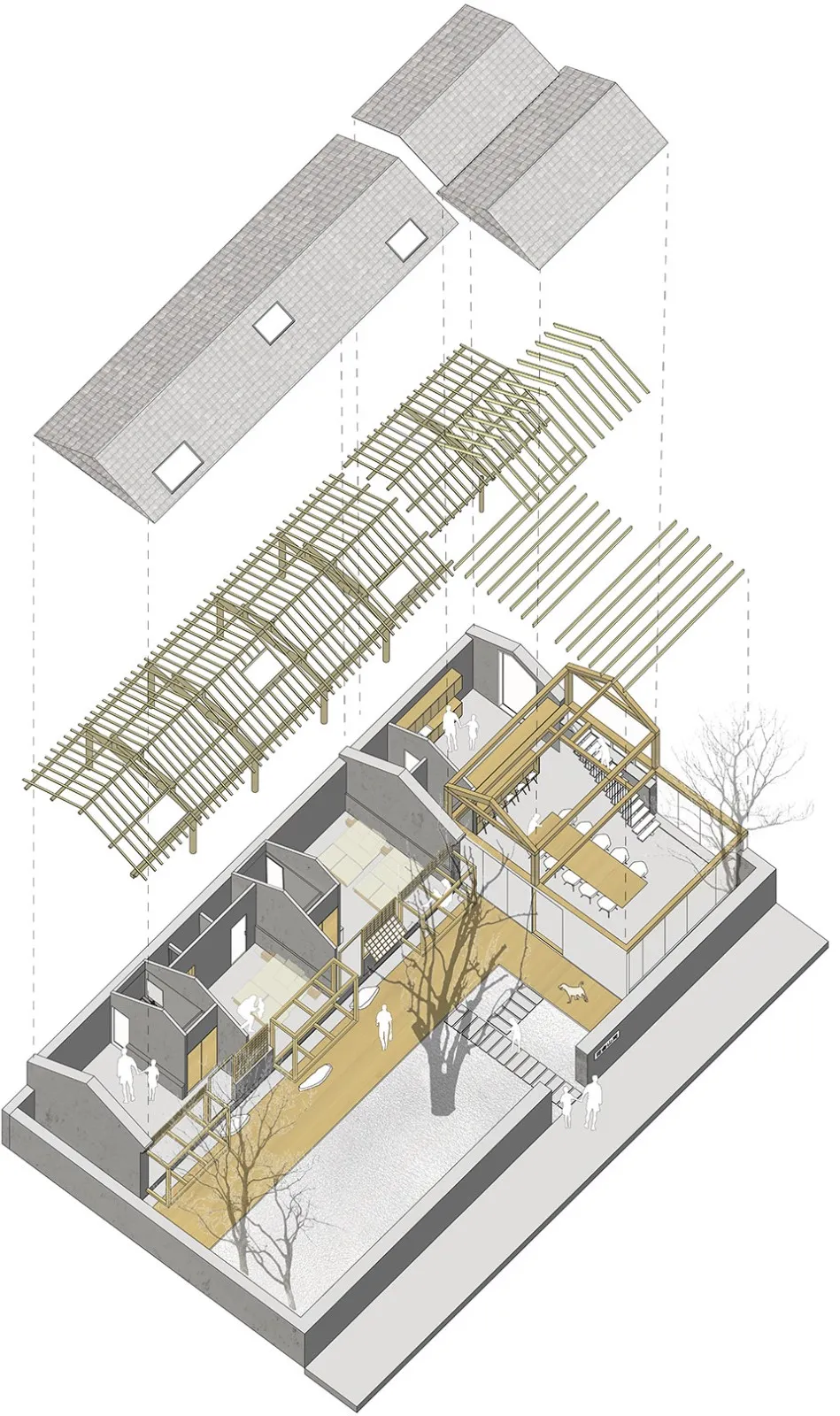 花舍山间，北京 / 原榀建筑事务所