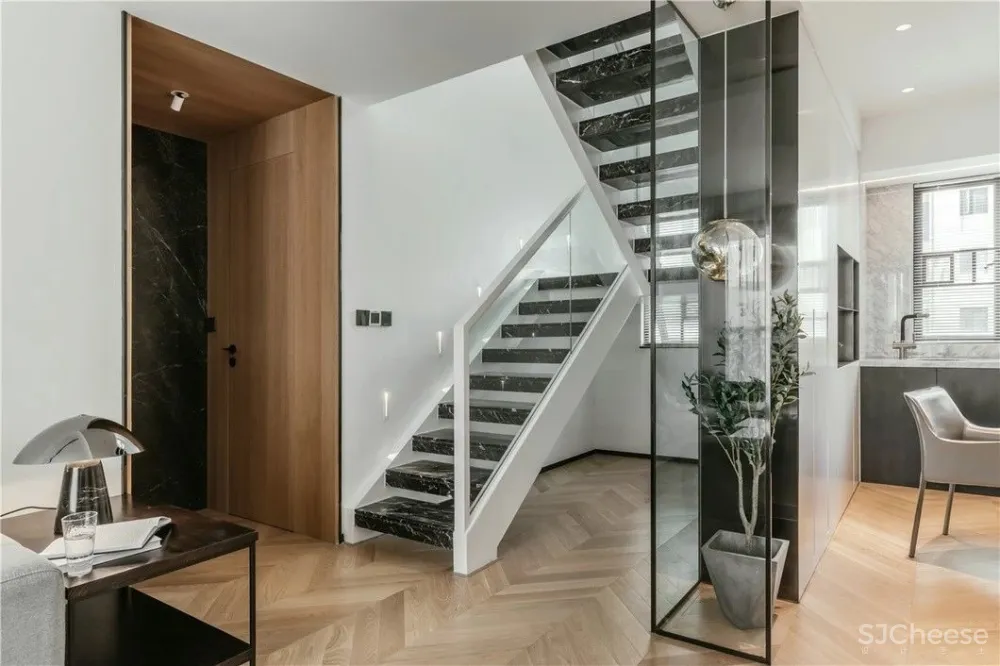 木质简约风丨原木色与白色搭配,真是美