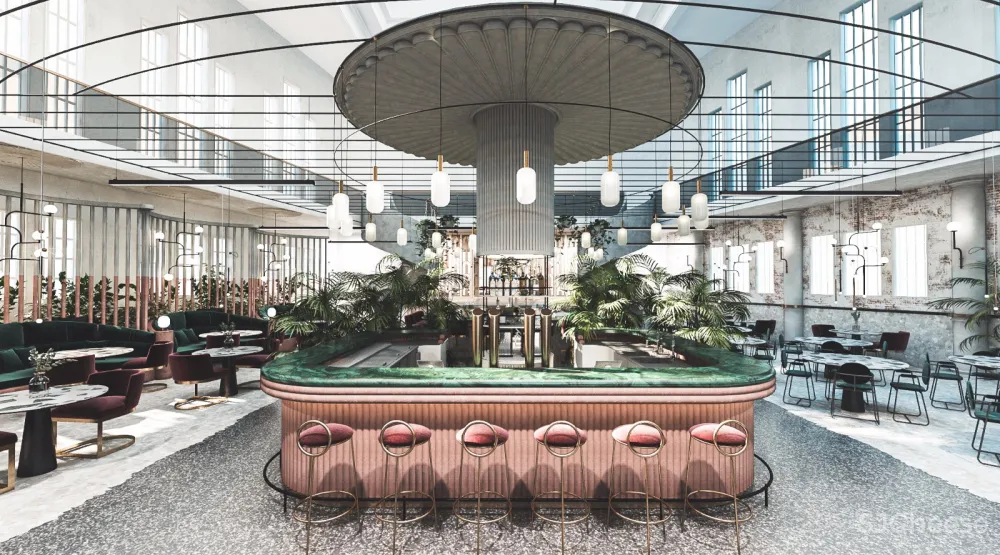 FormRoom新作首发 | 富有黑曜石设计灵感的罗马餐厅KAILO