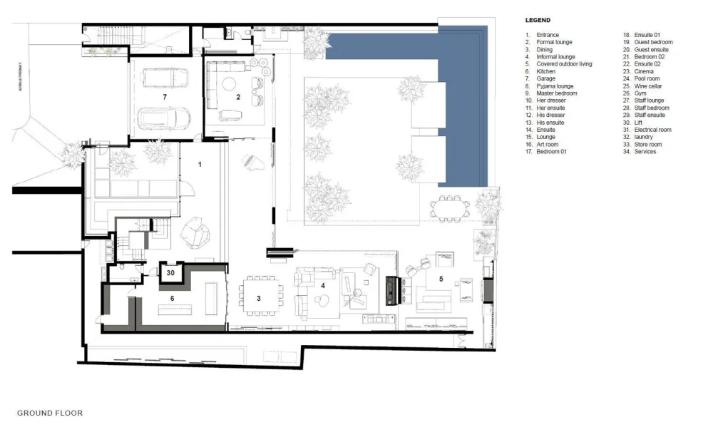 ARRCC:开普敦艺术收藏郊区别墅 Hillside View