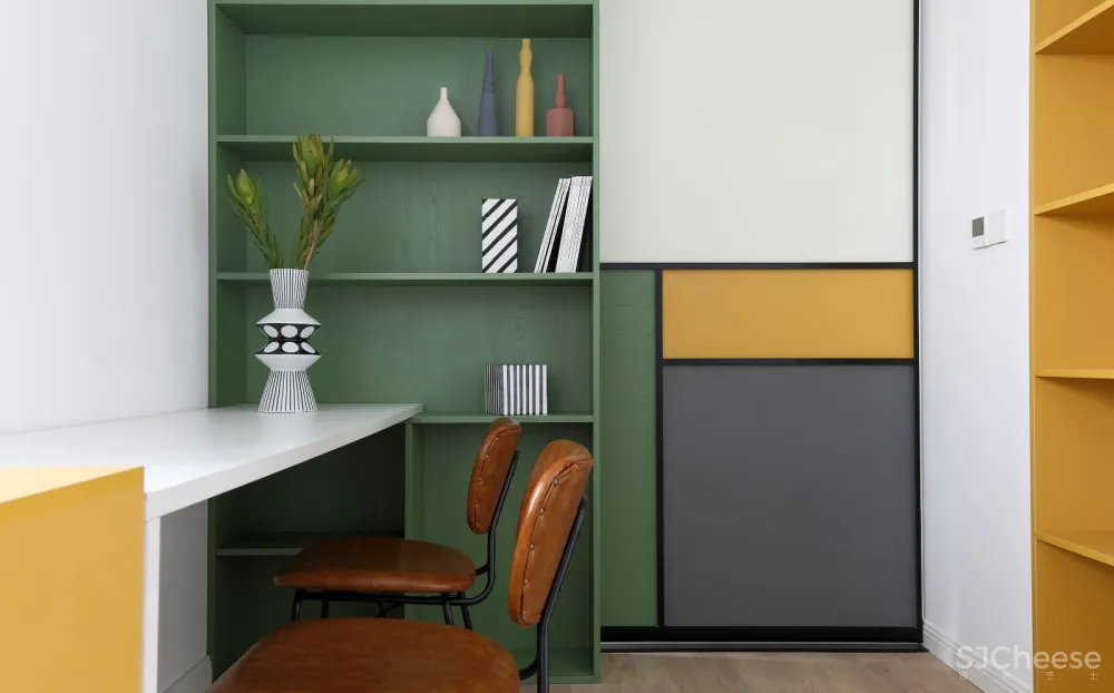 新作002 | 花砖图册,一个可以随时坐下看书的家