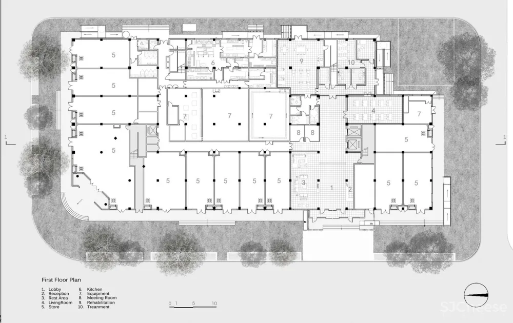 天津万科怡园养老中心 / 上海天华建筑设计-北京公司