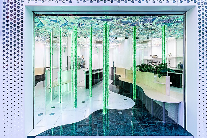 最新 | 魔都迷幻森林：上海 Mistea茶饮店设计
