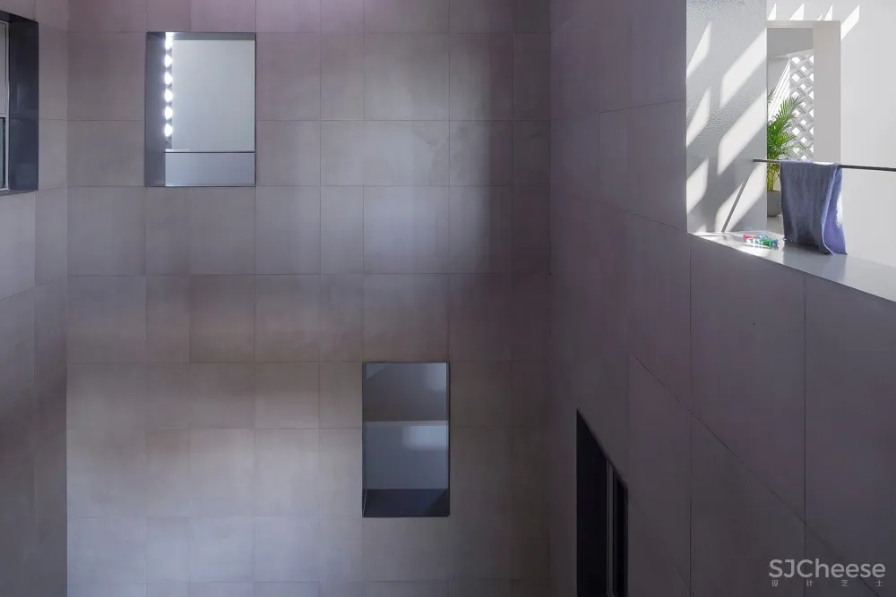 泰国镂空混凝土砖住宅 / all(zone)