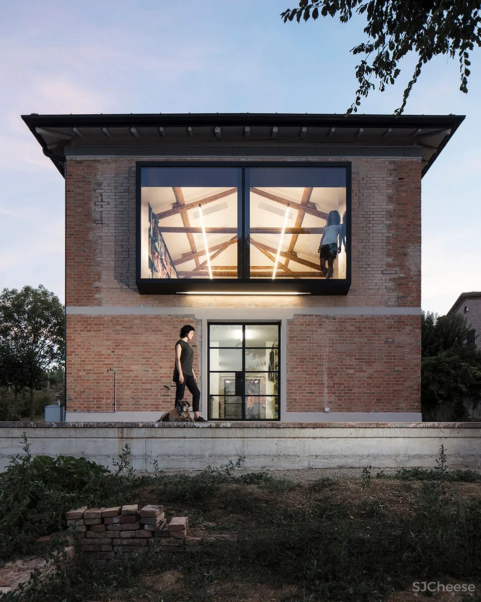 Francesca Pasquali艺术家工作及收藏室,意大利 / Ciclostile Architettura